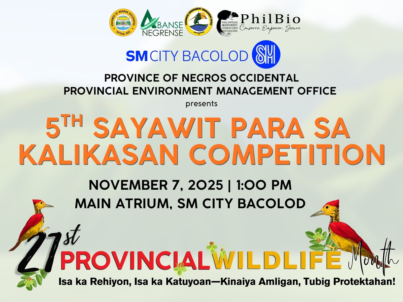 Sayawit Para sa Kalikasan Competition